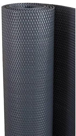 Innbee Balkonverkleidung Balkon Sichtschutz Höhe 80/90/100cm Wetterfest Balkonabdeckung Balkonbespannung Blickdichte Windschutz für Balkongeländer Meterware Anthrazit 18,99€/m2 (Höhe: 90cm)