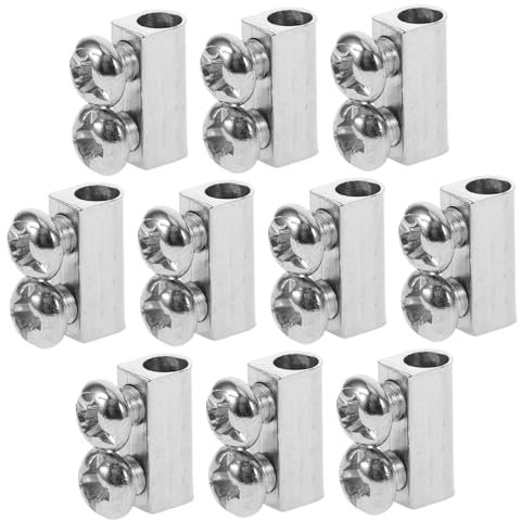 Homoyoyo Lot De 10 Clips En Fil De Fer Pour Câbles À Vent Boucle Pour Luminaires Domestiques 3 Mm