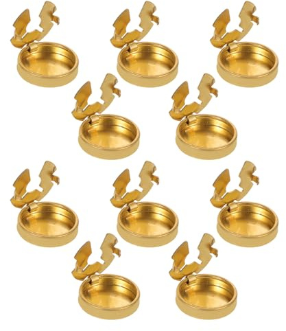 KOMBIUDA Couvre Bouton Chemise 15 Pièces Cache Bouton Chemise Homme Et Femme Couvre-Boutons De Vêtements Pour Chemises Blouses Et Jeans Accessoires Décoratifs Pour Couture Et Diy