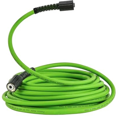 Tubo flessibile per idropulitrice, collega facilmente 1 rotolo di tubo flessibile ad alta pressione per acqua dolce per tubi da giardino e casa