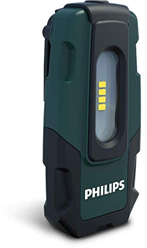 Philips EcoPro20 Lámpara de trabajo LED, lámpara de taller recargable compacta, linterna, 220lm, función de banco de energía