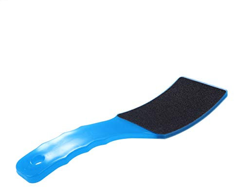 Milisten Doppelseitige Fußfeile Für Pediküre Hornhautentferner Und Fußpflege-werkzeug Schleifpapier Zur Behandlung Von Rissigen Fersen Und Abgestorbener Haut Blau