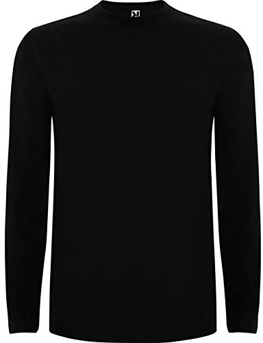 ROLY Camiseta Extreme 1217 Hombre Manga Larga Negro 02 XL
