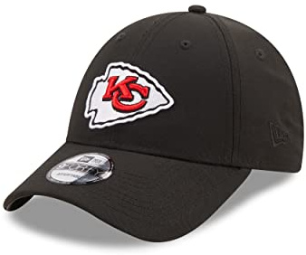 New Era Kansas City Chiefs Kappe Basecap Hut schwarz verstellbar 9Forty American Football - One-Size