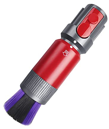 SONGRUI Traceless Scratch-free Dusting Brush Compatible with Dyson V7 V8 V10 V11 V12 V15 Gen5 detect and Gen5 outsize Vacuum Cleaners, Handy Self-cleaning Soft Bristles NOT for Digital Slim Series