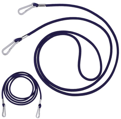 BESPORTBLE 2st Barnens Vantar Hållare Med Snodd Handskar Lanyard Förhindra Förlust Vantar Slitstark Nylon För Utomhusaktiviteter