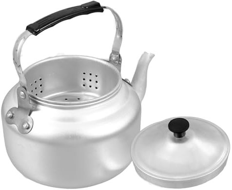 Warmhm Bollitore Per Tè In Alluminio Con Infusore - Bollitore Da Cucina - Teiere In - Per Acqua - Contenitore Per Per Cucina Ristorante 1L
