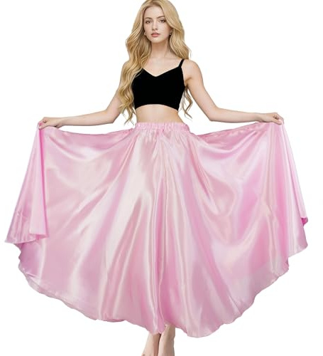 MUNAFIE Belly Dance Hip Scarf for Women, Sequin Fringe Wrap with Plastic Coins and Tassels for Costumes and Festivals