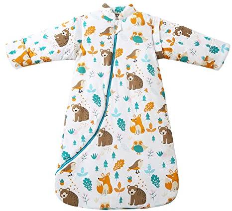 MIKAFEN Baby Winter Sleeping Bag Kids Sleeping sack 3.5 Tog Cotton Sleeping sack Various Sizes from Birth to 4 Years Old