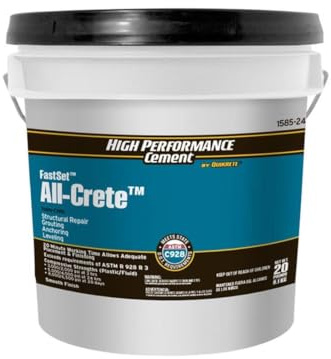 Quikrete FastSet All-Crete Cement 20 lb.
