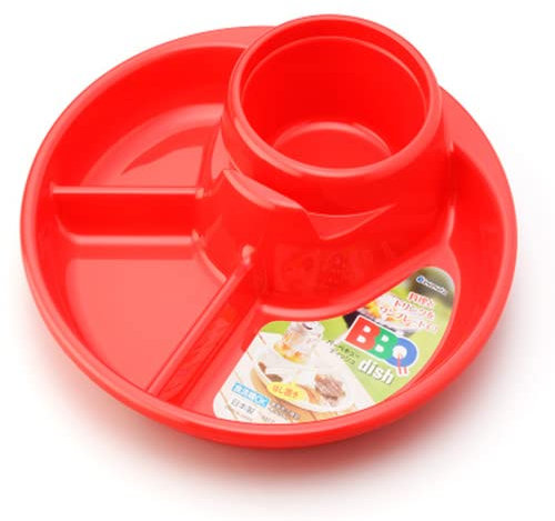 Fondue Plates 4piece Set Fondue Plates Colorful with 12 Fondue Forks, Square/Round