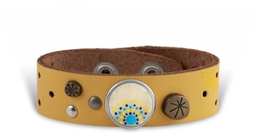 NOOSA-Amsterdam ORIGINAL Armband SUNSHINE yellow - ohne Chunk Größe M