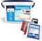 Plid® Schneeweiß Wandfarbe Weiß 5L inkl. Streichset 6-tlg. [HOHE DECKKRAFT] - Weiße Wandfarbe Polarweiß geruchsarm - Farbe Wand - Innenfarbe Wall Paint White - ausbessern weiß - Diffusionsfähig
