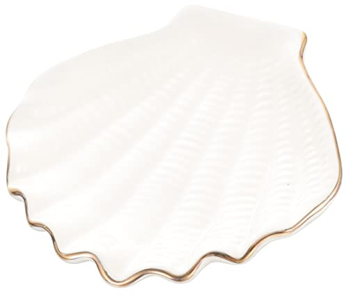 HYTROVE Plateau Organisateur Céramique pour Bijoux Vide Poche Multifonctionnel Support pour Clés Décoratifs pour Table de Nuit ou Entrée Pratique et Élégant