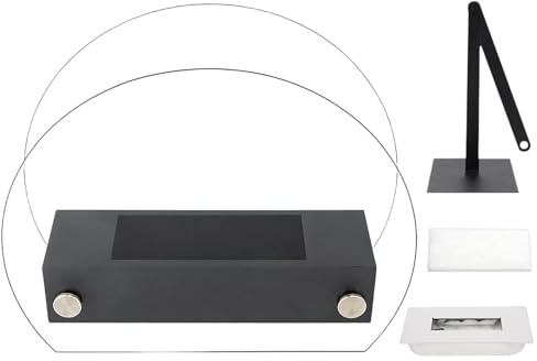 Focolare da Interno - Riscaldatore Decorativo 35x12x28 Cm | Caminetto Da Esterno - per Giardino Terrazzo Balcone Cucina e Camera da