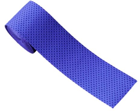 TUXCAXI Nastri Antiscivolo per Racchetta, Comodi Nastri per Racchetta da Tennis, overgrip di Ricambio, avvolgimento per Badminton, Nastro per Impugnatura, assorbe l'umidità, Viola, 2.5 cm x 115 cm