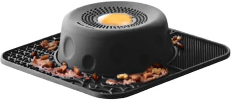 Slickkål För Hundar Silikon Slow Feeder Leksaker Med Roterande Boll | Slow Feeder Slickskålar Hundar För godis, köttpuré, yoghurt, äta, slicka, mata valpar, hundar och husdjur främjar ett