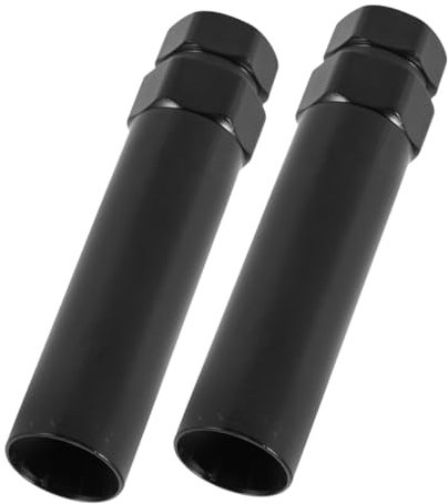 NULYLU 2 Stück Spline Radmutternschlüssel Vielseitiger Metall Werkzeugaufsatz für Radschrauben Kompakt und Tragbar für Verschiedene Automobilanwendungen