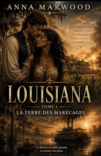 LOUISIANA — Tome 1 : La Terre des Marécages: Une grande saga historique et familiale au cœur de la Louisiane sauvage du XVIIIe siècle — amour ... d’une dynastie sur les rives du Mississippi