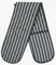 Oven Gloves Double Oven Mitts Striped Gloves Heat Resistant Oven Gloves Oven Proof Gloves Long Oven Cooking Gloves Pot Holder Heat Resistant Mitt