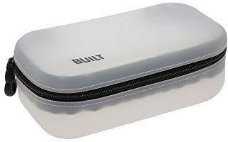 Built Silicone Bag with Zip for Snacks, Make Up, Pencils, Tools and More, 16 x 9cm BPA Free Reusable Storage Pouch