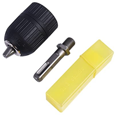 VILLCASE Bohrfutter Mit Griff Für Hammeradapter Schlüssellos Für Bits Metallkonstruktion Für Garage Und Werkstatt