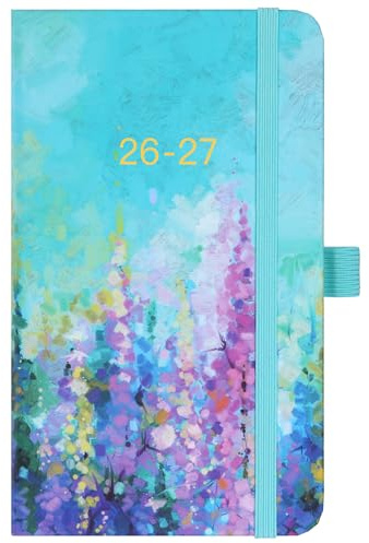 Pocket Planner 2026-2027 - Pocket Calendar 2026-2027, Jul.2026 - Jun.2027, 26-27 Pockets Planner Weekly and Monthly, 3.93''×6.29''- Oil Painting