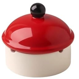 Cendriers Cendrier de table avec couvercle, cendrier Portable Simple en céramique for l'intérieur et l'extérieur, for la maison et le bureau, également un cendrier décoratif Pour la maison et le burea