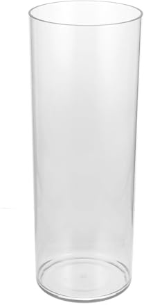 Healifty Porte-parapluie Transparent Rond 15 Cm x 40 Cm En Plastique Anti-fuite Pour Entrée Seau De Rangement Multifonction Pour Parapluies Et Objets Divers