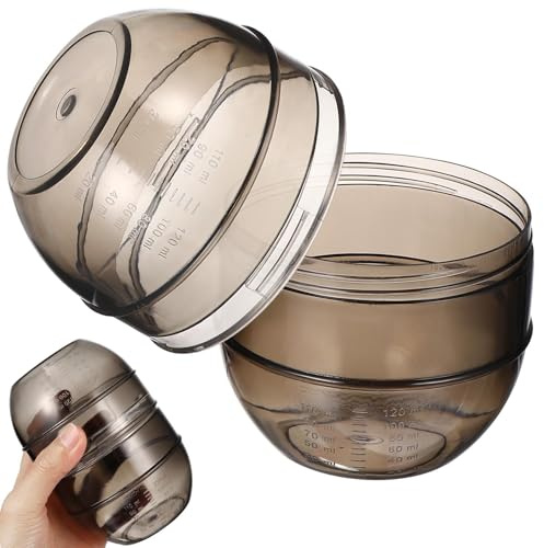 IWOWHERO Ciotola per Tintura per Chioma con Scala Graduata Miscelatore Professionale in PP Resistente Tazza per Miscelazione Tinta per Salone e Uso Domestico
