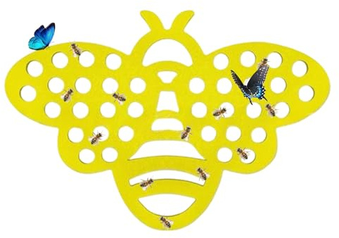 Abreuvoir à Abeilles - Bain Flottant en Mousse EVA pour Abeilles, Papillons et Autres pollinisateurs | Distributeur de Nourriture pour | pour l'arrière-Cour, Le Porche, Le Parc, la Ferme, Le