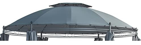 Ersatzdach für Westerholt Pavillon 350cm anthrazit 2248-02