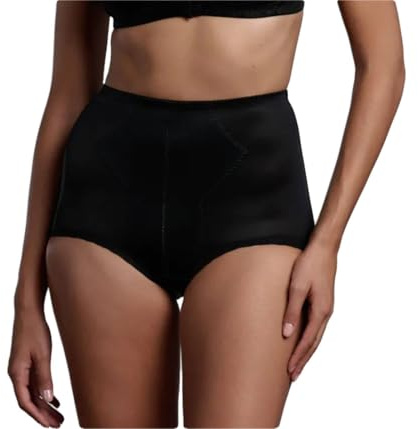 Lepel 1 Pezzo Slip Guaina Giada Contenitiva Modellante e Snellente a Vita Alta , Nero 5B