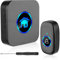 VFANDV Campanello Senza Fili da Esterno, Campanello Senza Fili da Esterno IP55, Campanelli Wireless, 55 Suonerie 5 Livelli di Volume Disattivabili, Wireless Doorbell con Raggio d’Azione 300M