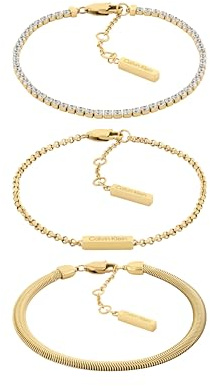 Calvin Klein CK Trio Collection Set med 3 Armband för kvinnor