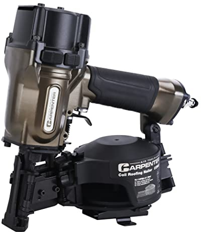 Carpenter Air Tools CCN45 7/8 To 1 3/4 15° Pneumatic Coil Roofing Nailer