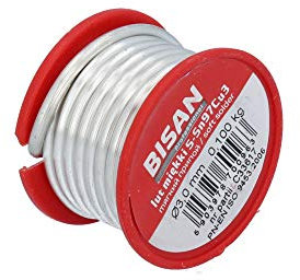 Lötzinn 2,5 mm Lötdraht Rolle 100 g 200 g S-Sn97Cu3 Lötbedarf (3,0 mm 100 g)