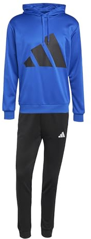 adidas Hombre BIG LOGO FRENCH TERRY HOODED TRACKSUITS, team royal blue, M