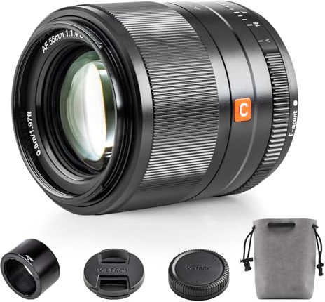 VILTROX 56 mm F1.4 APS-C Prime obiettivo autofocus per fotocamera Nikon Z Mount Obiettivi standard Camera Lenses grande apertura compatibile per Nikon Z9 Z8 Z7 Z6 Z5 Z50 Z30 ZFC