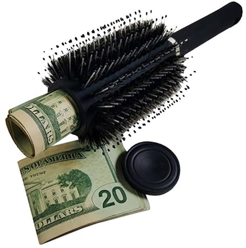 Escondite Secreto Doble Fondo Para Ocultar Dinero Joyas Llaves Caja Fuerte Oculta Impermeable Portátil Simula Botella De Agua Real Para Seguridad En Viajes Y Hogar (Peine)