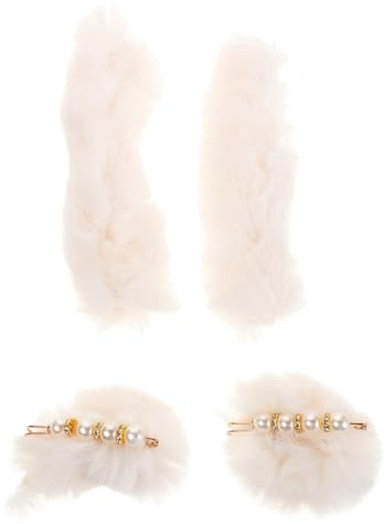KESYOO Set 1 Paio Cinturini Invernali in Peluche per Tallone Fodera in Cotone Spesso, Sostituzione Antiscivolo per Scarpe Bucate, Accessori Caldi per Uso Interno in Casa e Hotel