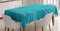 ABAKUHAUS Teal Tischdecke, Abstract Vortex Entwurf, Pflegeleicht Waschbar Schmutzabweisend und mit Klaren Farben Hochwertiger Druck, 140 x 170 cm, Türkis Teal