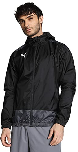 Puma Teamgoal 23 Training Rain Giacca, Uomo, Puma Black/Asphalt, 3Xl