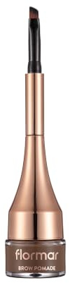 Flormar Brow Pomade Tinte de Cejas - 01 Beige, Pomada Waterproof de Larga Duración y Pigmentación Intensa, Acabado Natural, Resistente al Sudor, Ideal para Definir y Rellenar Cejas