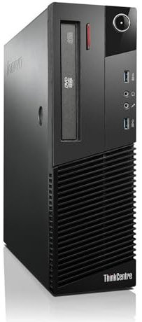 Lenovo, Pc Desktop Pronto All'Uso, Computer Pc Fisso Intel i5, Ram 8Gb, SSD 256Gb, Pacchetto Office 2021, W 11 Pro e Chiavetta WI-FI (Ricondizionato)