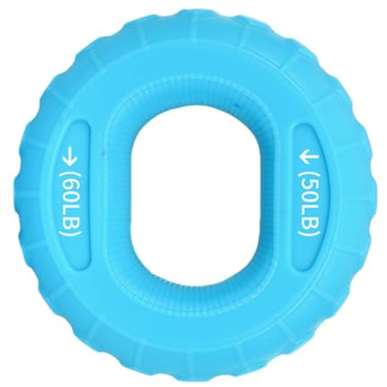 Anneau de préhension – Double force de préhension de l'avant-bras en silicone pour entraînement du poignet et du canal carpien