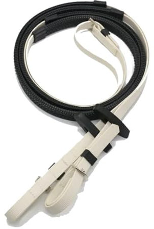 LYFDPN Horse Reins Horse Reins Waterproof Bridle Horse Bridle Speed Racing Water Equestrian Supplies (White)