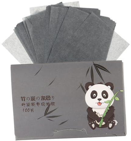 TOYZFRIENDY Oil Absorbing Sheets for Face and Oil Blotting Sheets 1000pcs Bamboo Charcoal Double-Sided Facial Blotting Paper for Oily Skin Control in Men and Women