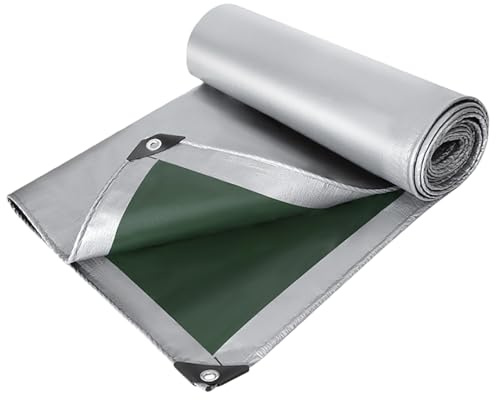 Lona Impermeable De Alta Resistencia, 160 G/M² De Grosor, De Plástico PE, Resistente A La Intemperie Y Con Protección UV, Malla Para Suelo De Jardín, Cenador, Camping Y Muebles. A,4 * 5m