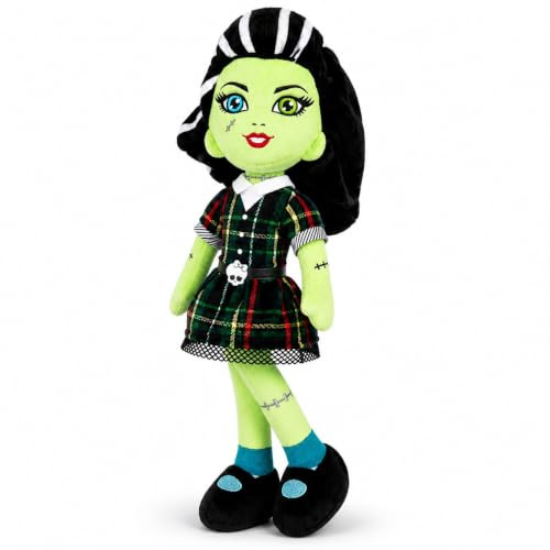 Peluche Monster 30 cm, Muñeca Monster de Tela Suave, Muñeca de Peluche, Varios Modelos. Monster Verde